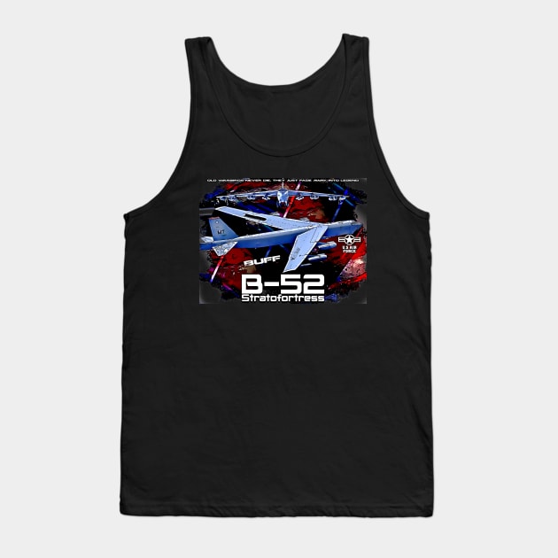 B-52 Stratofortress U.S. long-range heavy bomber Tank Top by aeroloversclothing